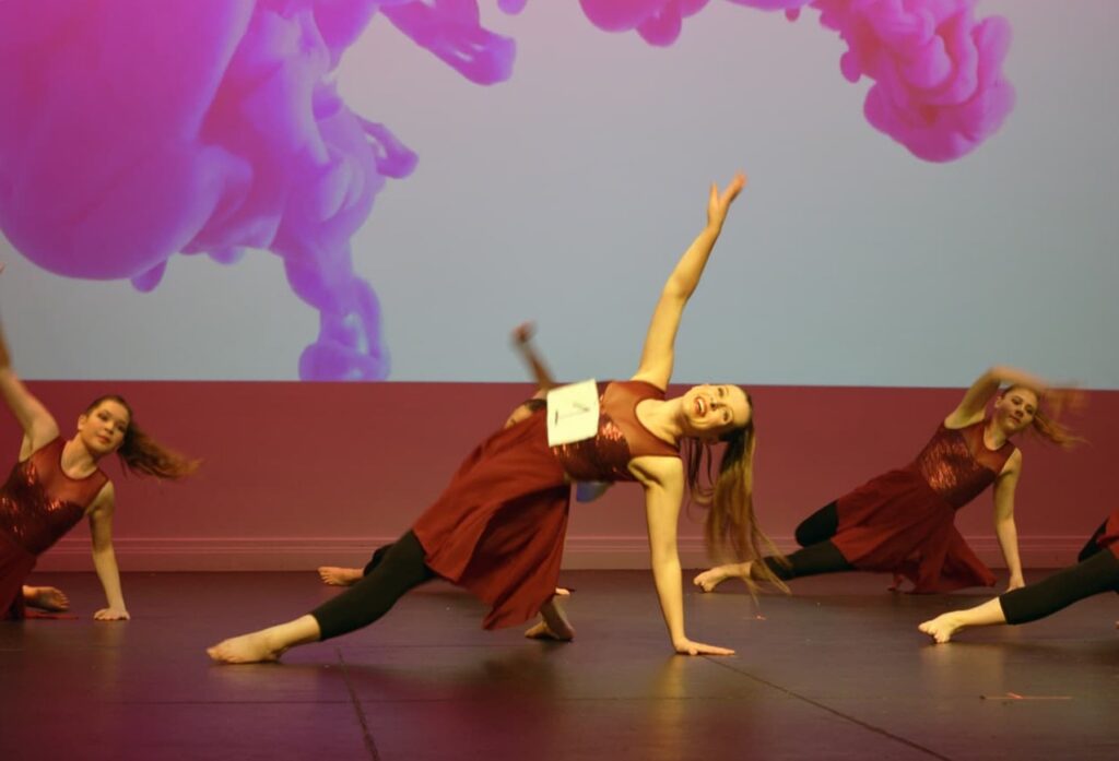 Abby at her Year 12 dance performance